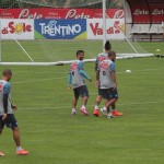 FOTOGALLERY Allenamento pomeridiano Napoli