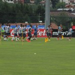 FOTOGALLERY Allenamento pomeridiano Napoli