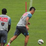 FOTOGALLERY Allenamento pomeridiano Napoli