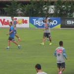 FOTOGALLERY Allenamento pomeridiano Napoli