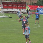 FOTOGALLERY Allenamento pomeridiano Napoli