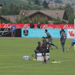 FOTOGALLERY Allenamento pomeridiano Napoli