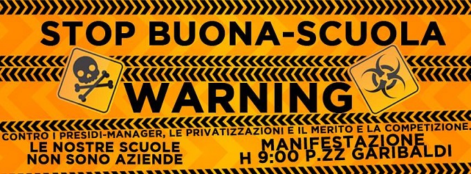 "Stop buona scuola", studenti in piazza il 12 marzo