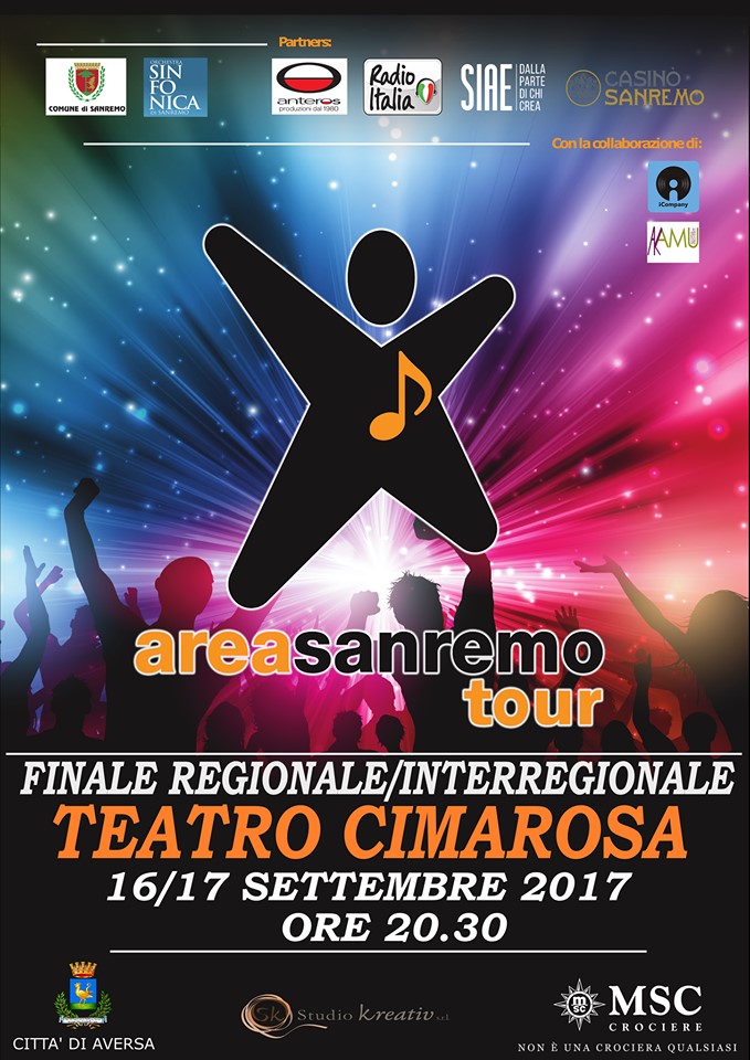 Area Sanremo Tour, tutto pronto per il gran finale ad Aversa