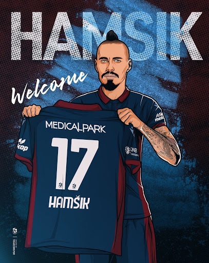 Marek Hamsik firma con il Trabzonspor