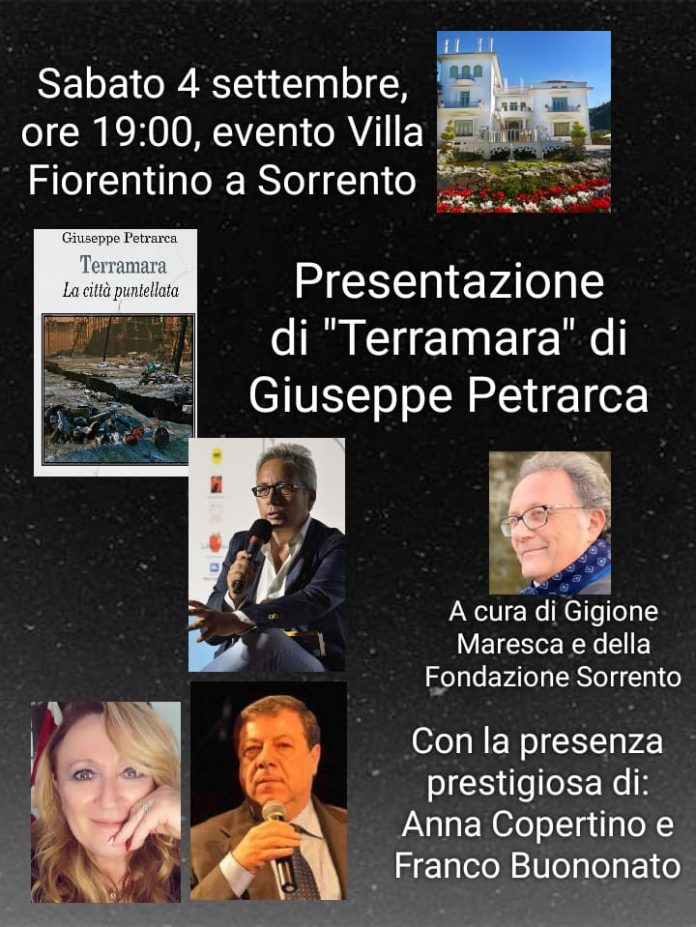 Sorrento: a Villa Fiorentino presentazione di "Terramara"