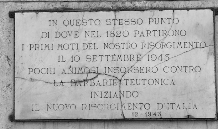 Il primo eccidio nazista in Italia: 10 settembre 1943