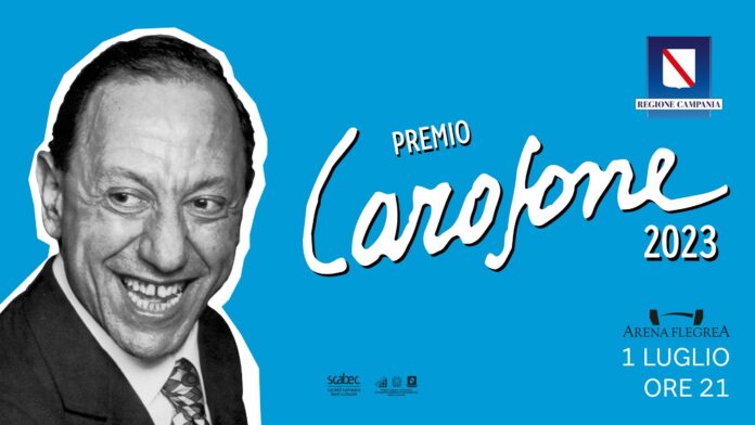 Il Premio Carosone torna all'Arena Flegrea sabato 1 luglio alle ore 21