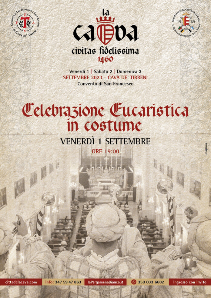 "La Cava, civitas, fidelissima 1460": il programma dell'evento