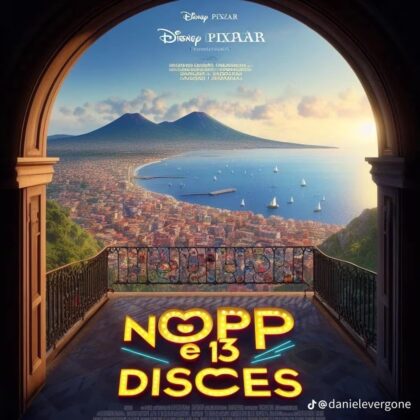 Napoli come un set Pixar: i quartieri ricostruiti dall'IA (FOTO)