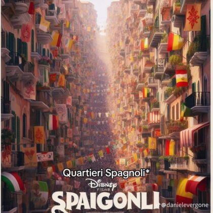 Napoli come un set Pixar: i quartieri ricostruiti dall'IA (FOTO)