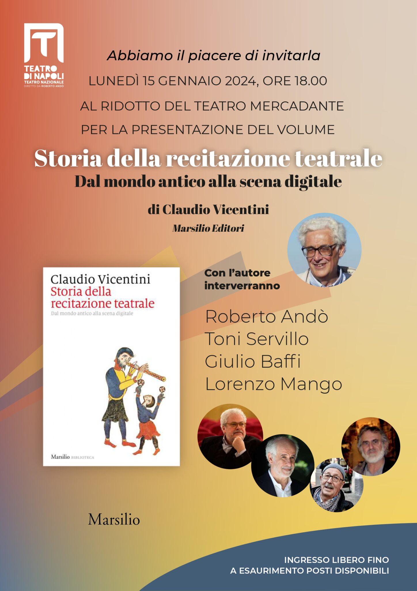 Storia Della Recitazione Teatrale Dal Mondo Antico Alla Scena Digitale Di Claudio Vicentini