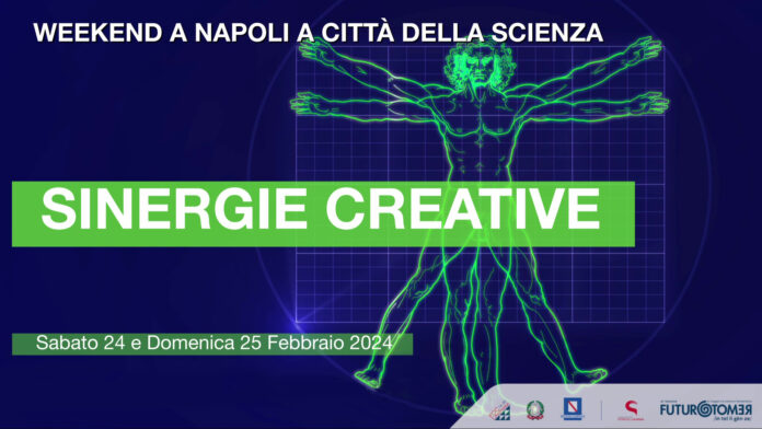 ‘Sinergie Creative’: il weekend a Città della Scienza dedicato al connubio tra arte e scienza