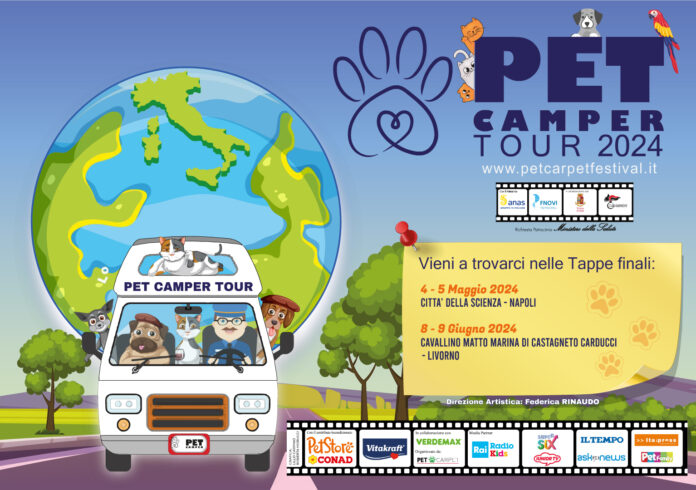 Pet Camper tour a Città della scienza