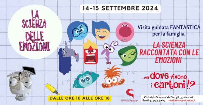 Città della Scienza, “Ma Dove Vivono i Cartoni?”: appuntamento il 14 e 15 settembre