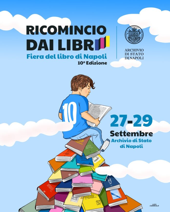 All'Archivio di Stato di Napoli al via la decima edizione di «Ricomincio dai libri»