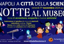 Si rinnova la “Notte al Museo” a Città della Scienza il 1° novembre