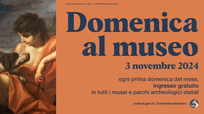 Torna #domenicalmuseo: 3 novembre ingresso gratuito in musei e parchi archeologici statali anche in Campania