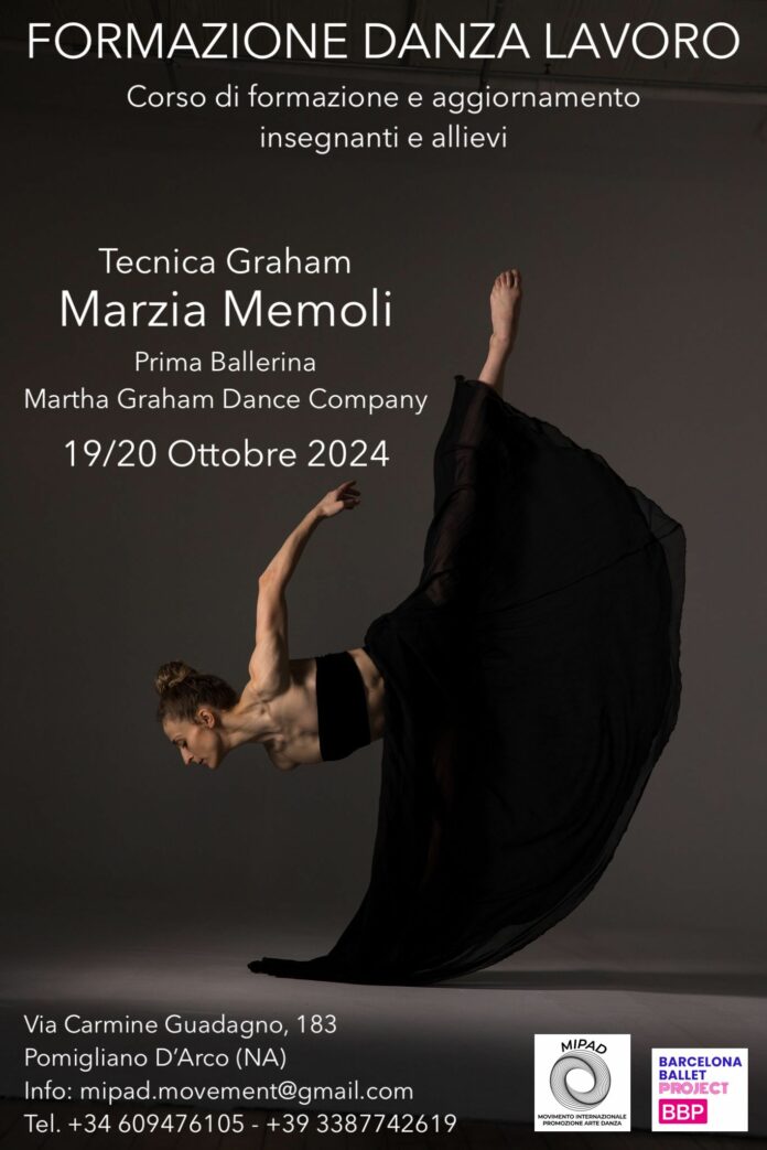 Pomigliano d'Arco capitale della danza da sabato 19 con Marzia Memoli