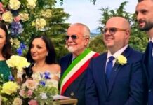 De Laurentiis celebra matrimonio: show e battute sulla Juventus (VIDEO)