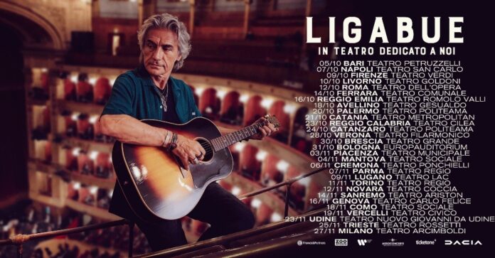 Ligabue, a Napoli e Avellino due date del tour teatrale