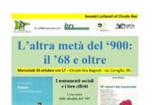 L’altra metà del ‘900: il ‘68 e oltre il 30 ottobre al Circolo Ilva Bagnoli