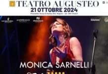 Al Teatro Augusteo il 21 ottobre "Felicissima Festa" con Monica Sarnelli