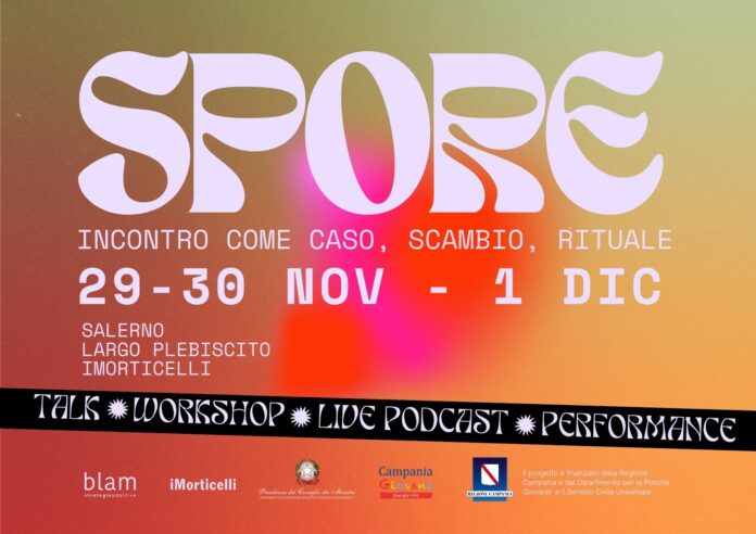 A Salerno dal 29 novembre 'Spore', il festival dedicato all'incontro