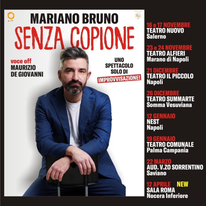 Torna in teatro il comico Mariano Bruno