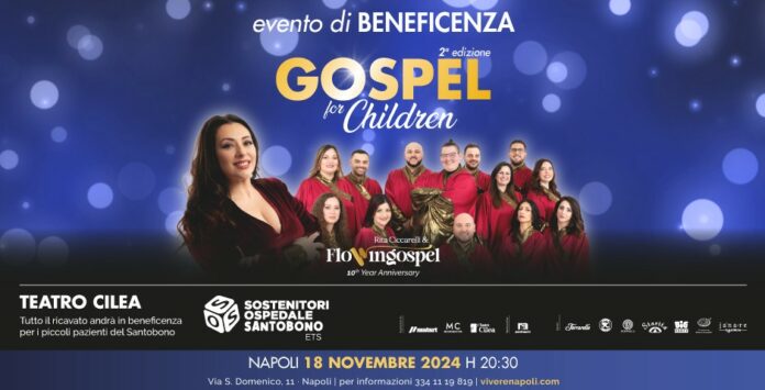 Gospel for Children, una serata di solidarietà per i bambini ospedalizzati