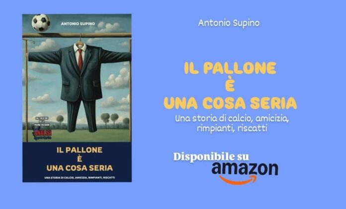 "Il pallone è una cosa seria", presentazione del romanzo di Antonio Supino al Palabarbuto il 2 dicembre