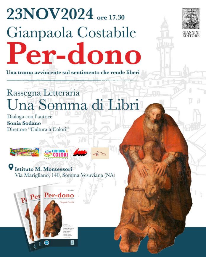 “Per-dono”, il libro della Costabile si presenta a Somma Vesuviana