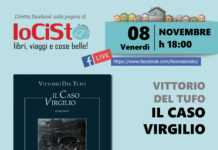 Libreria IoCiSto, venerdì 8 novembre si presenta "Il caso Virgilio" di Del Tufo