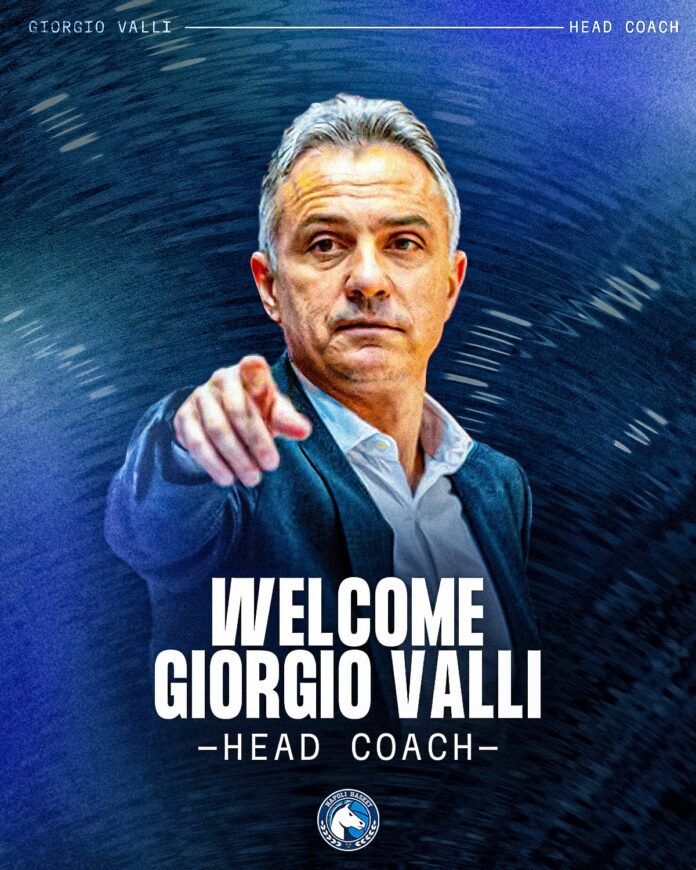 Giorgio Valli è il nuovo head coach della Napoli Basket