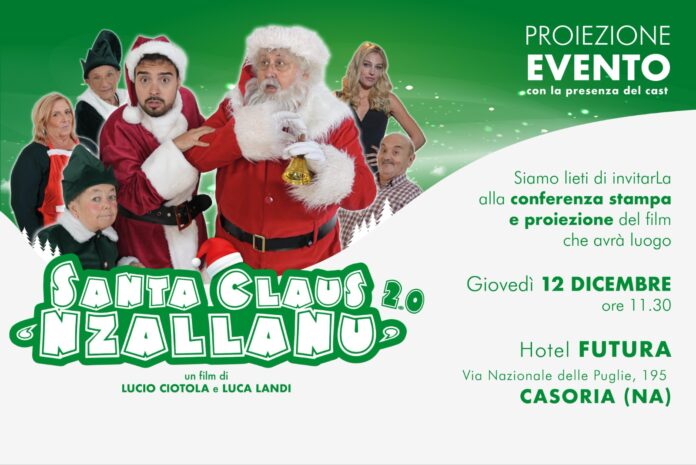 Santa Claus 'Nzallanù 2.0: appuntamento all’Hotel Futura di Casoria