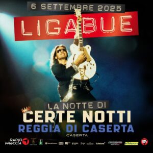 Ligabue, la festa di Campovolo approda alla Reggia di Caserta: biglietti in vendita da oggi