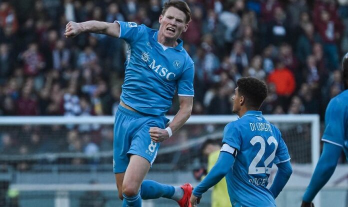 Torino-Napoli 0-1, basta McTominay e Conte resta primo