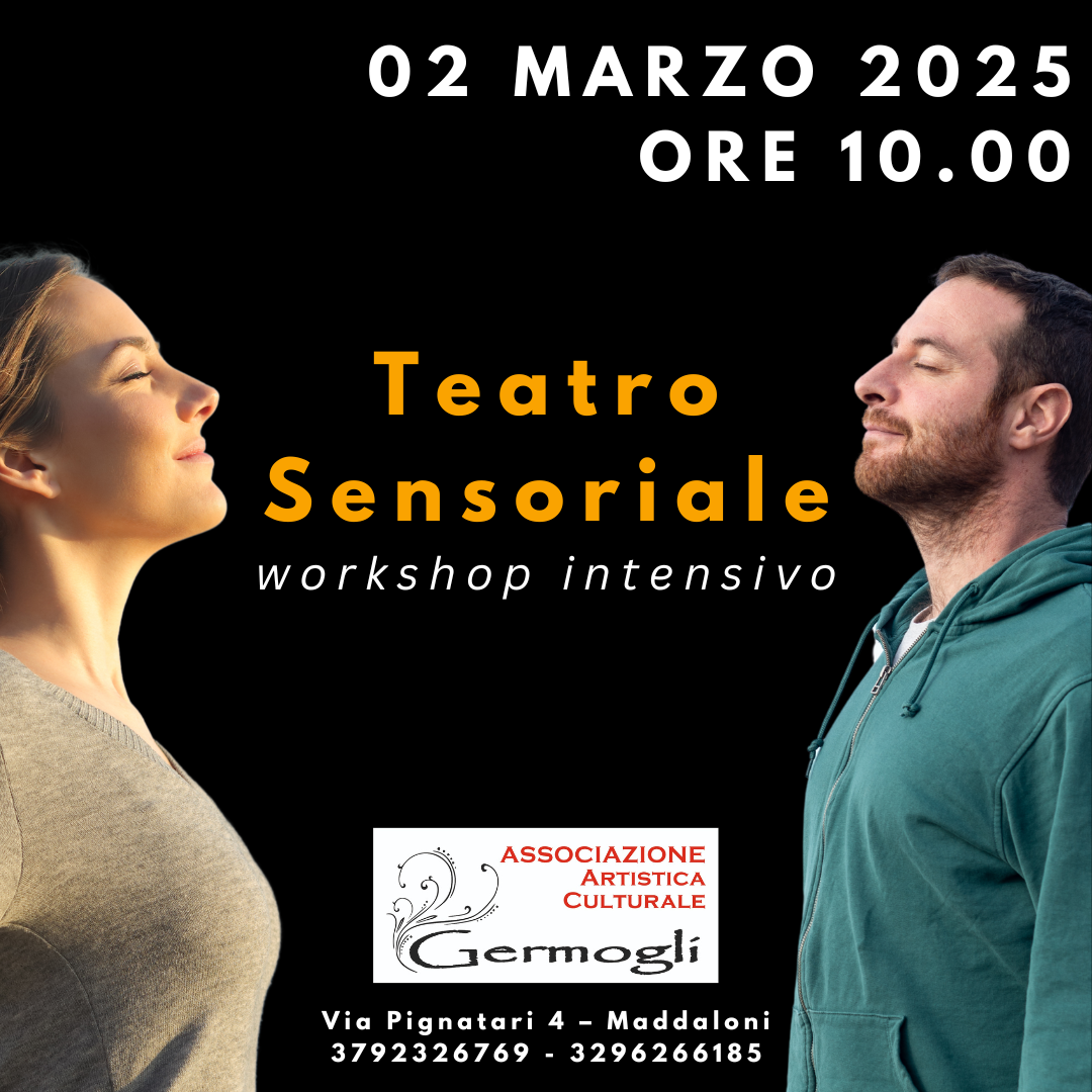 Workshop Intensivo di Teatro Sensoriale domenica 2 marzo