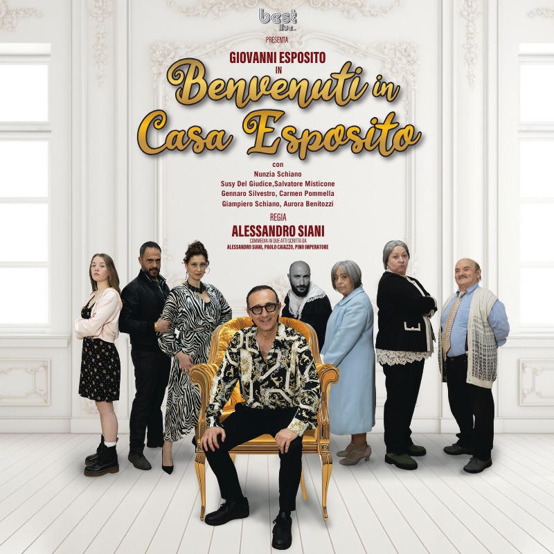 'Benvenuti in casa Esposito' al Teatro Ambra Jovinelli di Roma