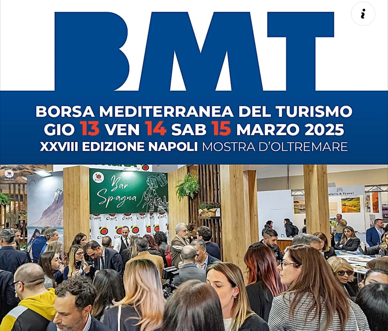 Borsa Mediterranea del Turismo, inaugurazione 13 marzo