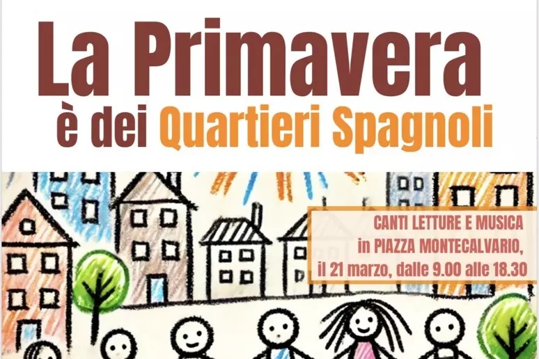 Quartieri Spagnoli, 1000 bambini in piazza per la Primavera