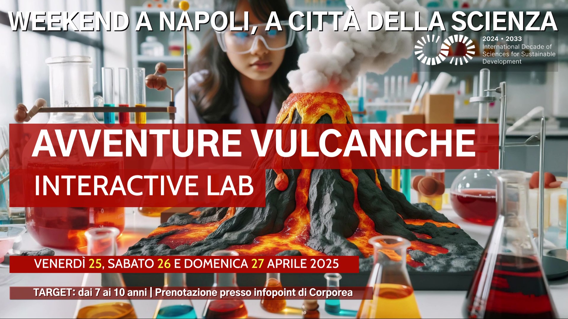 Città della Scienza, il programma del weekend