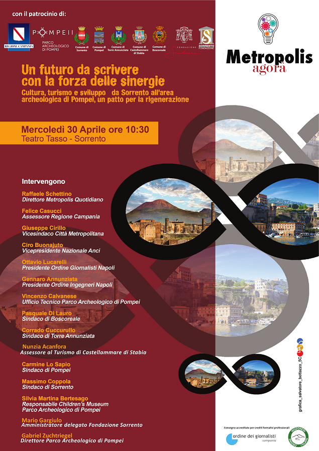 Sorrento, convegno “Archeologia, cultura, turismo e sviluppo”