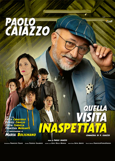 Paolo Caiazzo al Teatro Cilea con "Quella visita inaspettata"