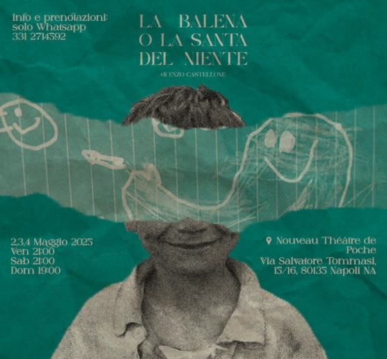 I Santi del Niente dal 2 al 4 maggio al Nouveau Théâtre de Poche con "La Balena o la Santa del Niente"