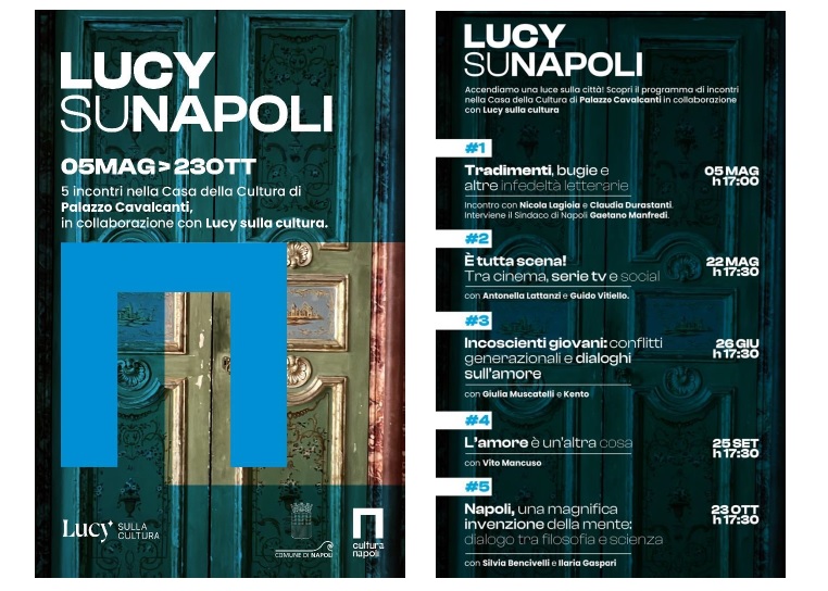 Lucy su Napoli, la cultura si accende con Dialoghi
