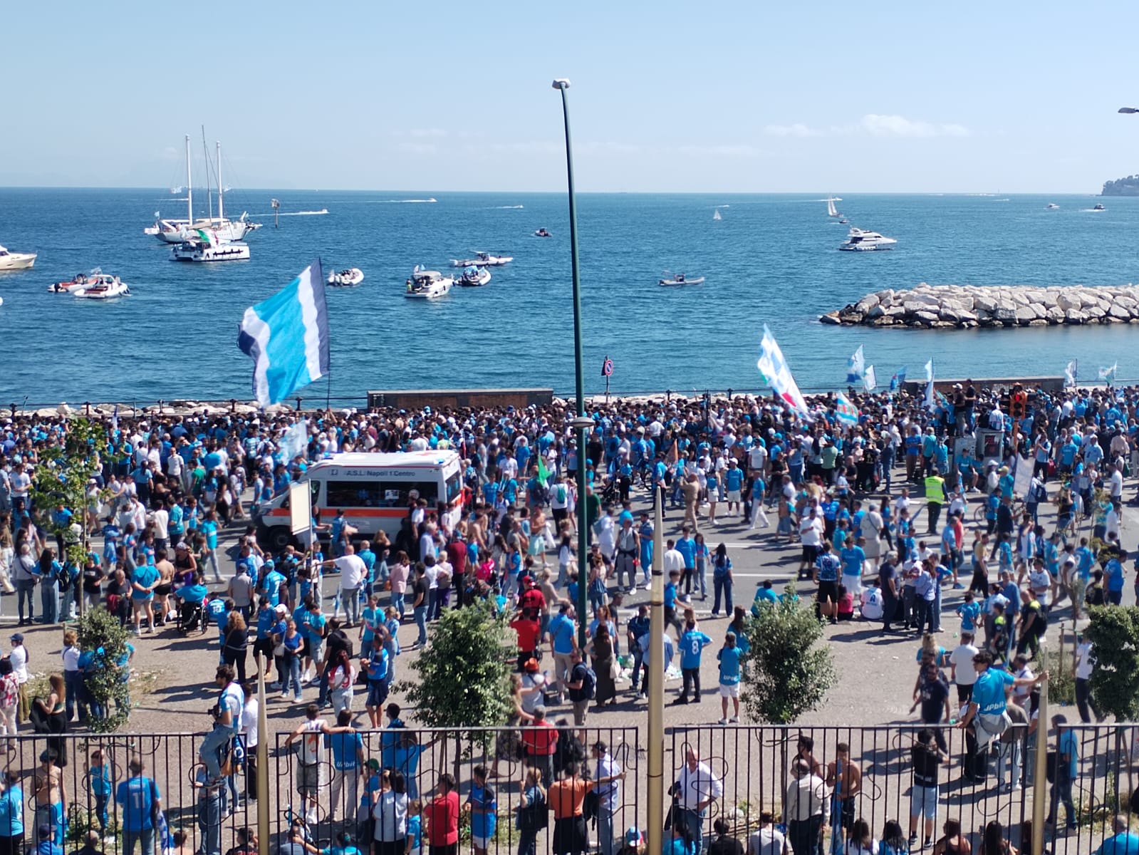 Festa scudetto, 670mila i turisti a Napoli