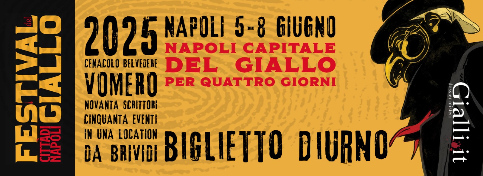 Dalla Nave Msc Divina salpa l'avvicinamento al Festival del Giallo Città di Napoli al via il 5 giugno
