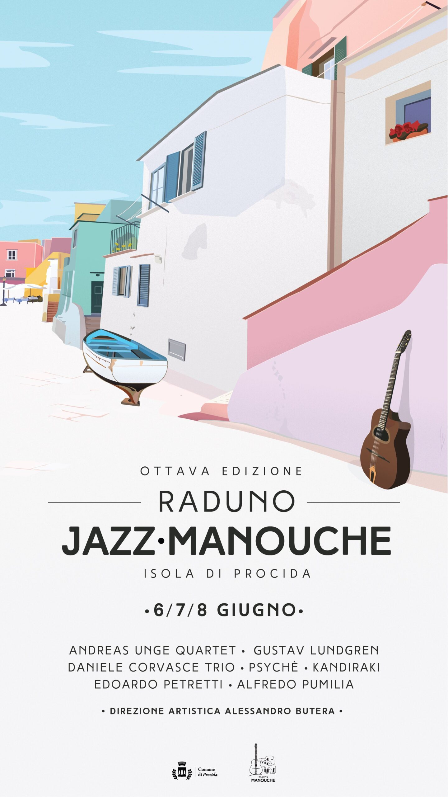Musica, dal 6 all'8 giugno a Procida Raduno Jazz Manouche