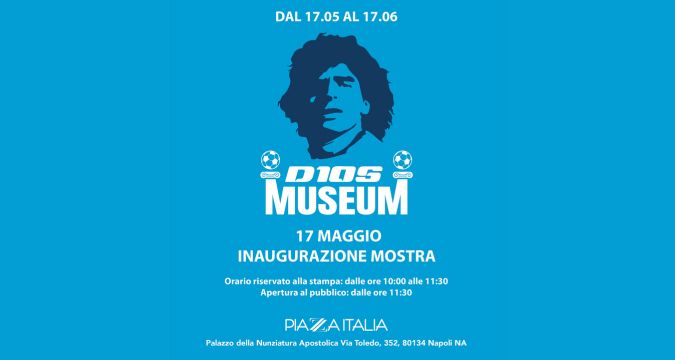 A Napoli apre il D10S Museum dedicato a Diego Armando Maradona